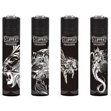 Hình ảnh sản phẩm Zapalovač Clipper Tribal Ink 24ks