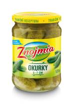 Obrázek k výrobku Znojmia Okurky 5-7cm 520g